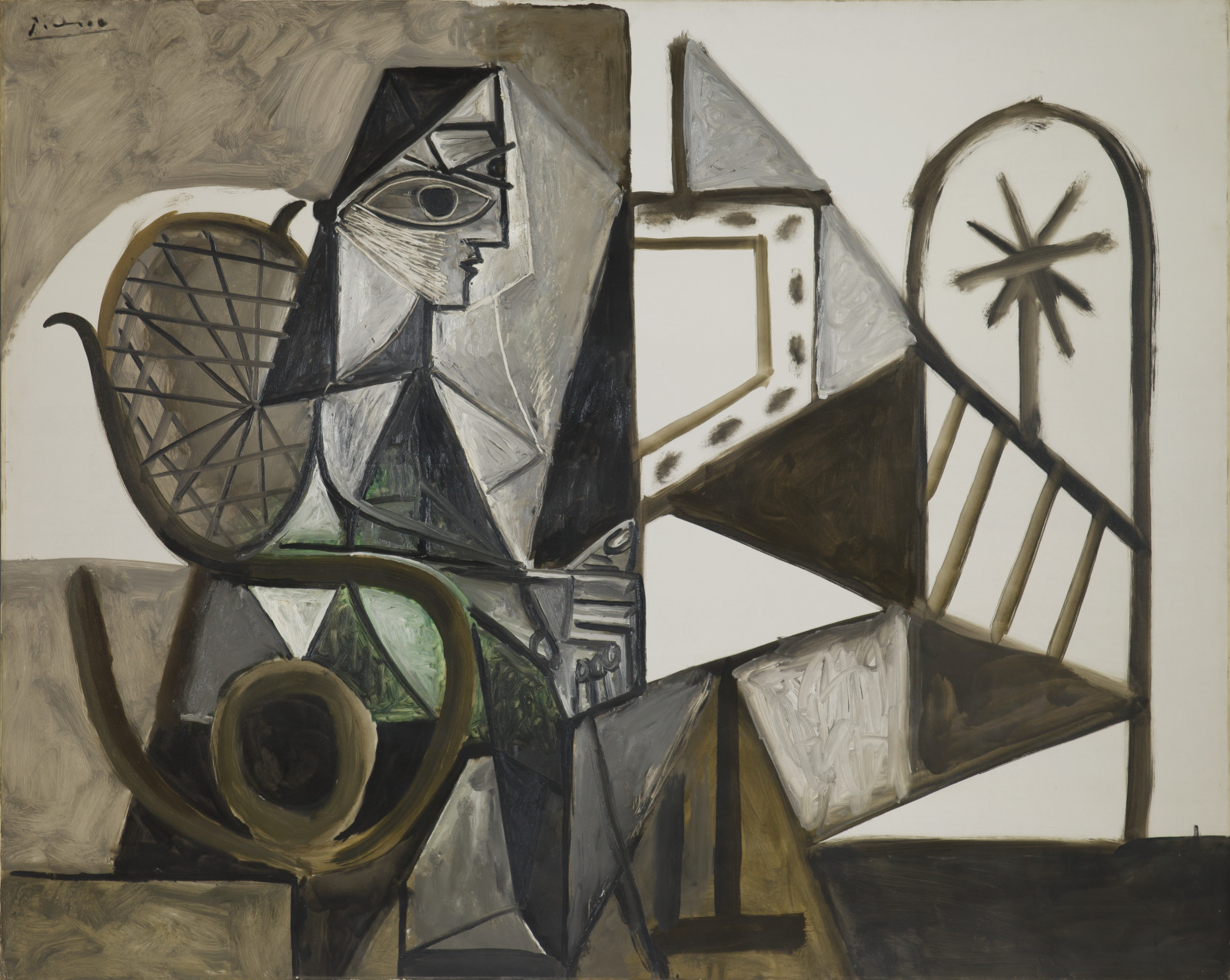 Woman in the Studio